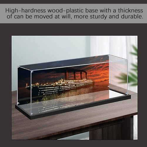 Acrylic Display Case - Dust-Proof Mirror + Painted Thickened (3mm)