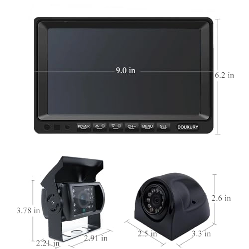RV Backup Camera System - Night Vision Wired 1080P