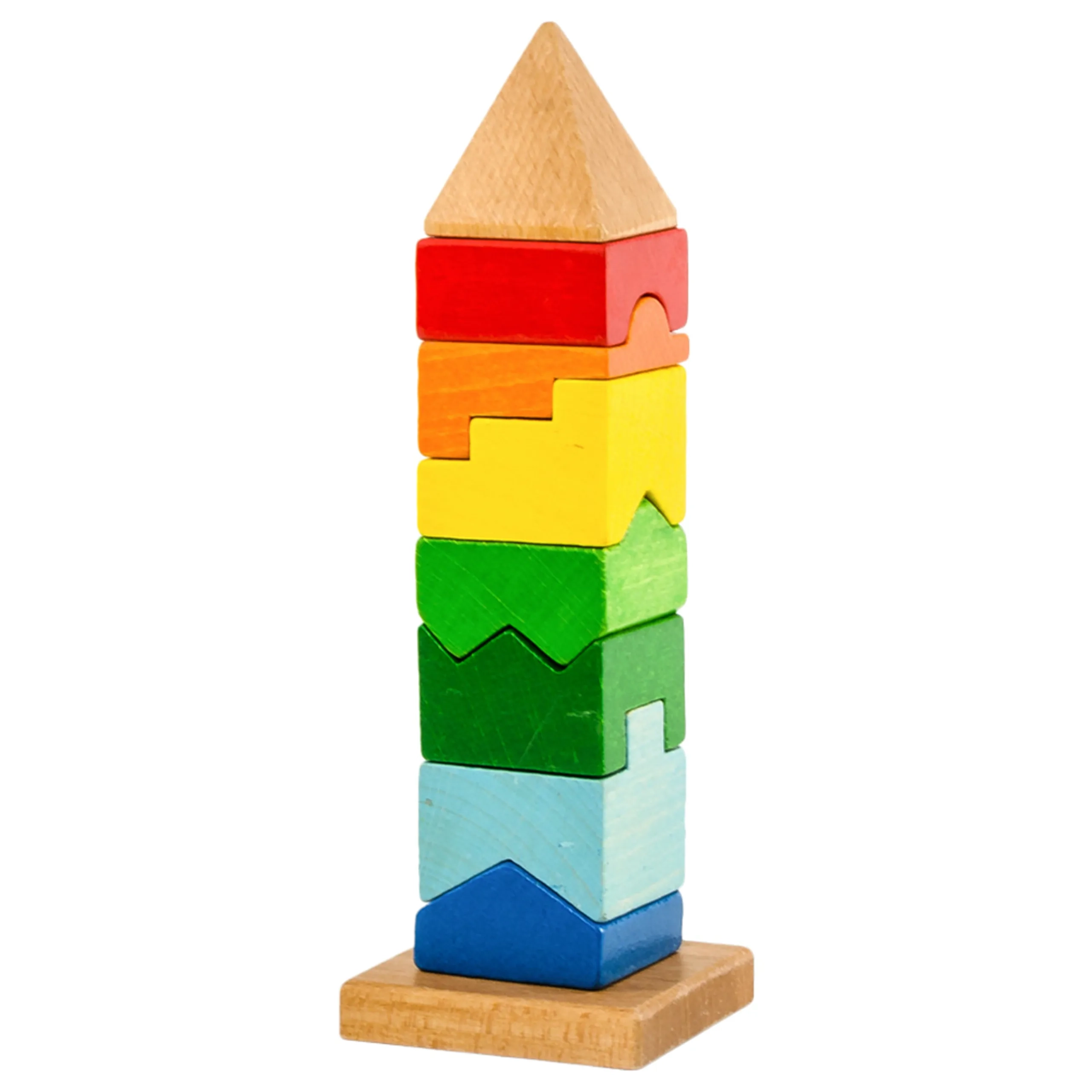 Edu Fun Stacking Shape Tower - 6 months