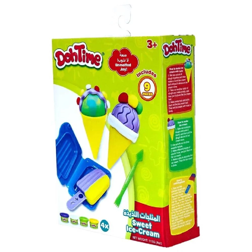 Mini Sweet Ice Cream Play Dough Set - 3+ years