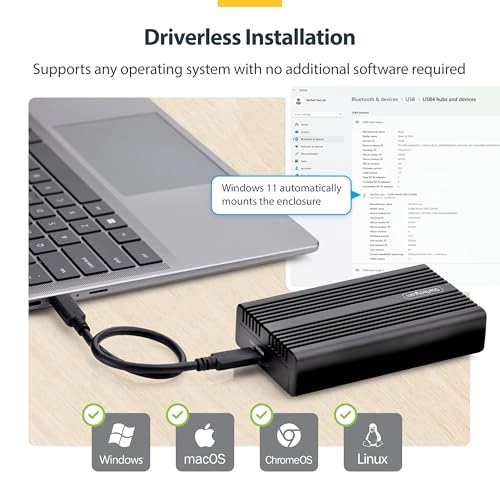 USB4 M.2 NVMe Enclosure