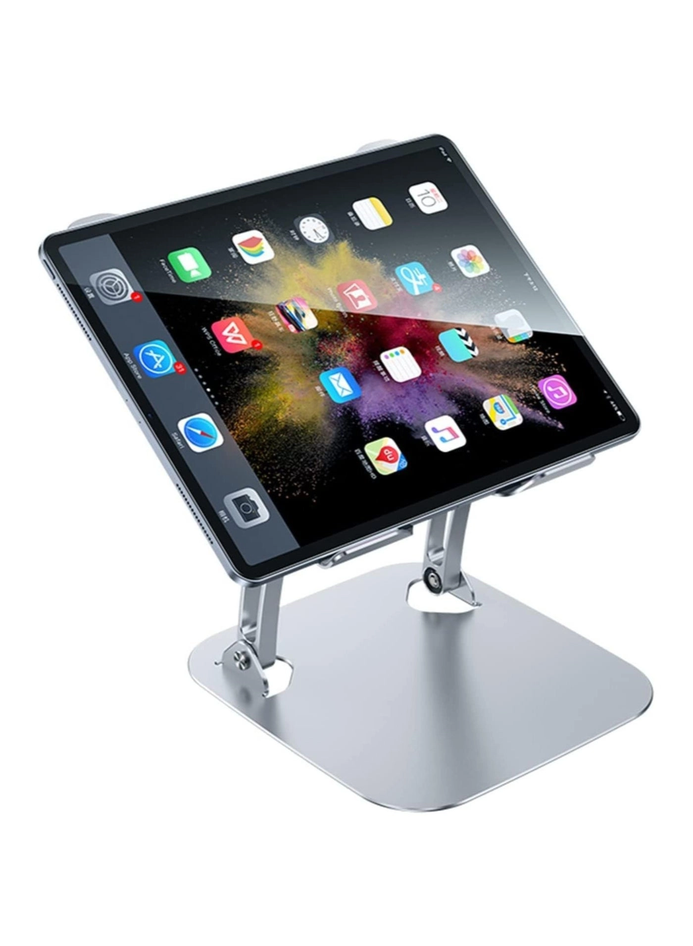 Laptop Stand with Cooling Fan V4 - Adjustable Height White