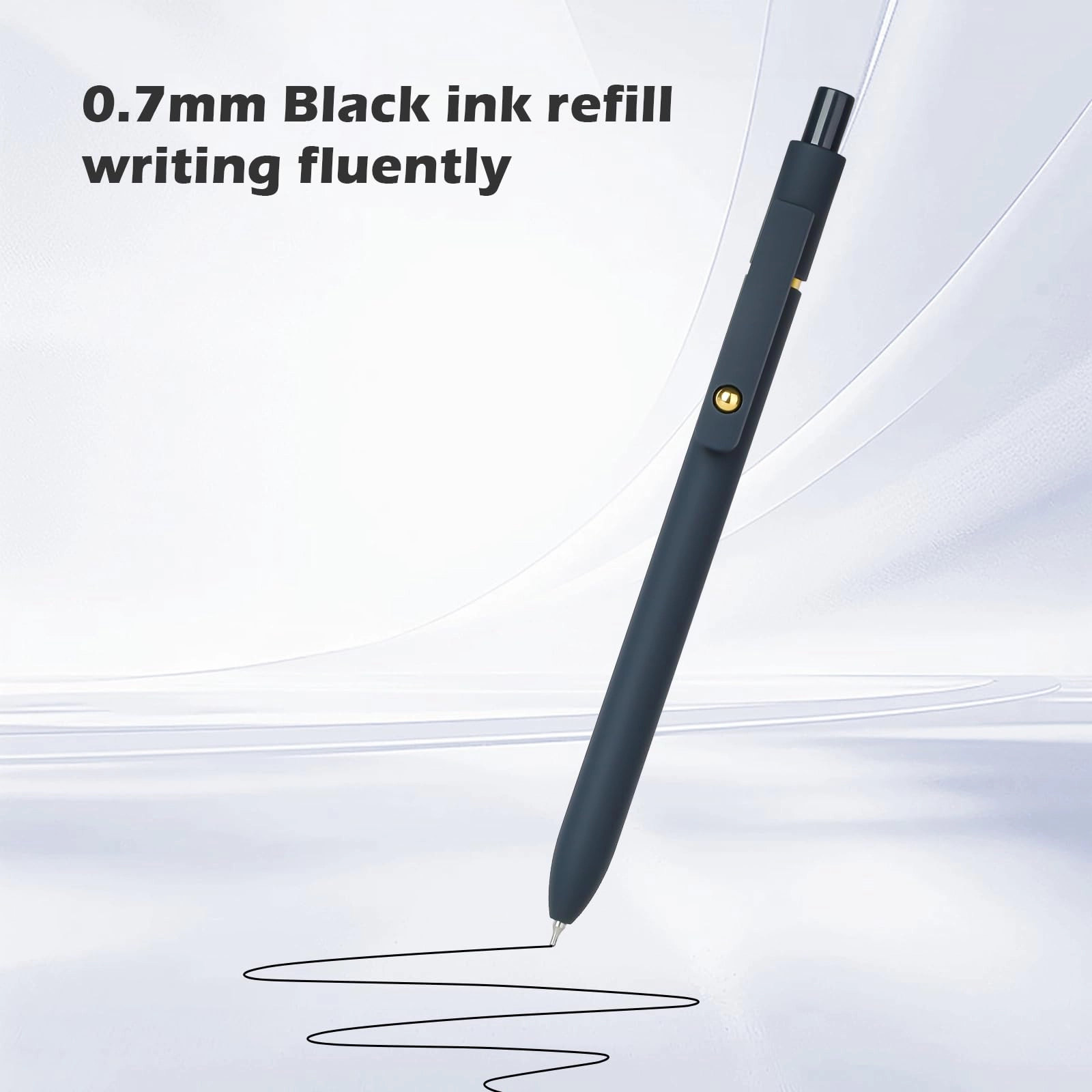 Gel Pens - 6 Pcs 0.5mm
