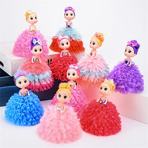 Cute Luminous Doll LED Night Light - Battery Powered Multicolor