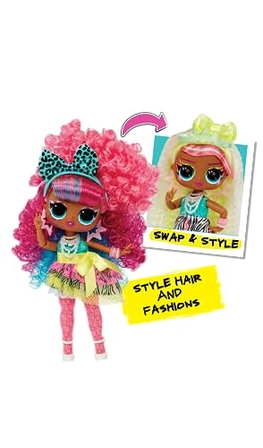 Cora Fashion Doll - Tweens Surprise Swap Curls-2-Crimps