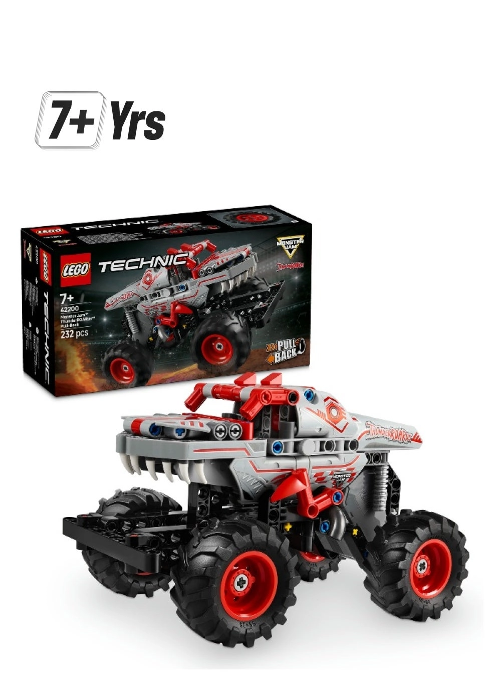 ThunderROARus - Pull-back truck 7+