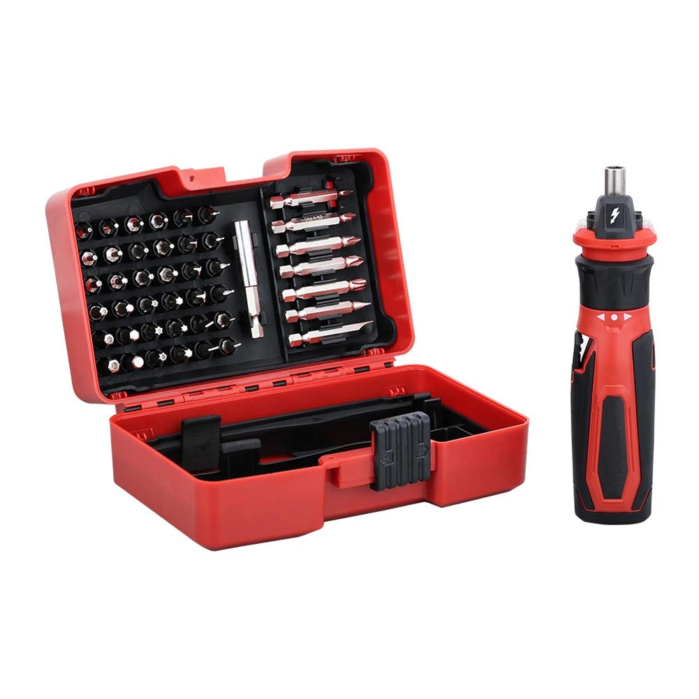 LZFuiop Mini Electric Screwdriver - 3.6V Rechargeable Lithium
