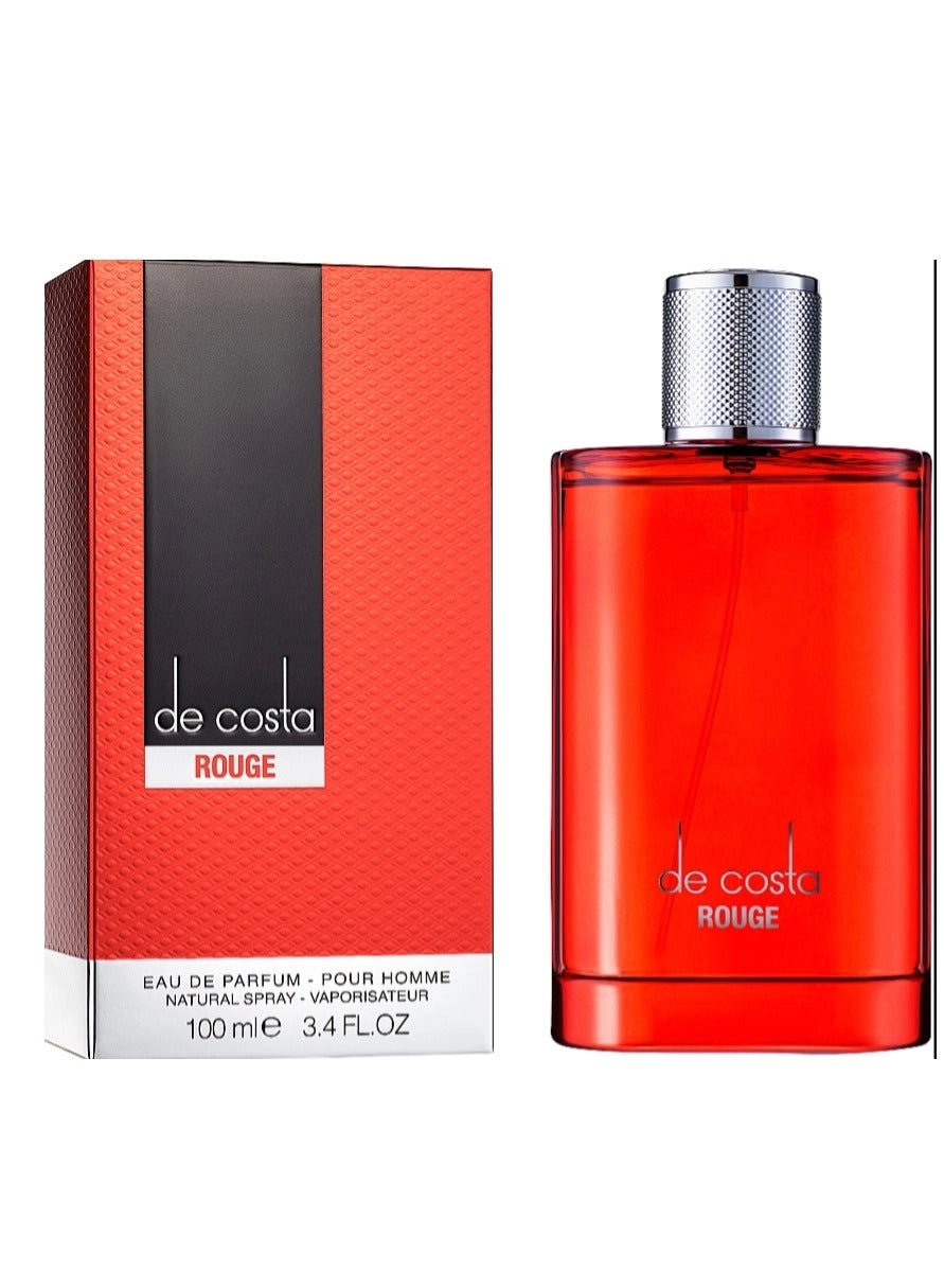 De Costa Rouge Eau de Parfum 100ml
