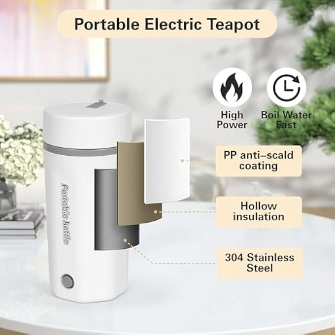 Portable Travel Electric Kettle