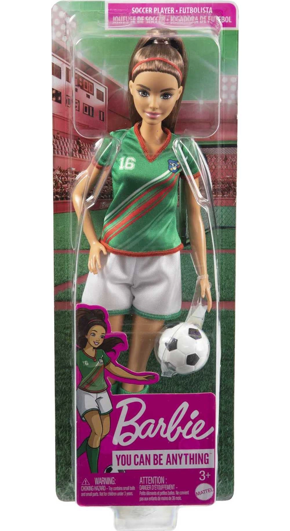 Barbie Careers USSF Soccer Fashion Doll - 11.5 in Ages 3+