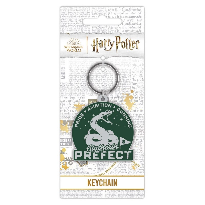 Pyramid International Harry Potter Clubhouse Rubber Keychain - Slytherin