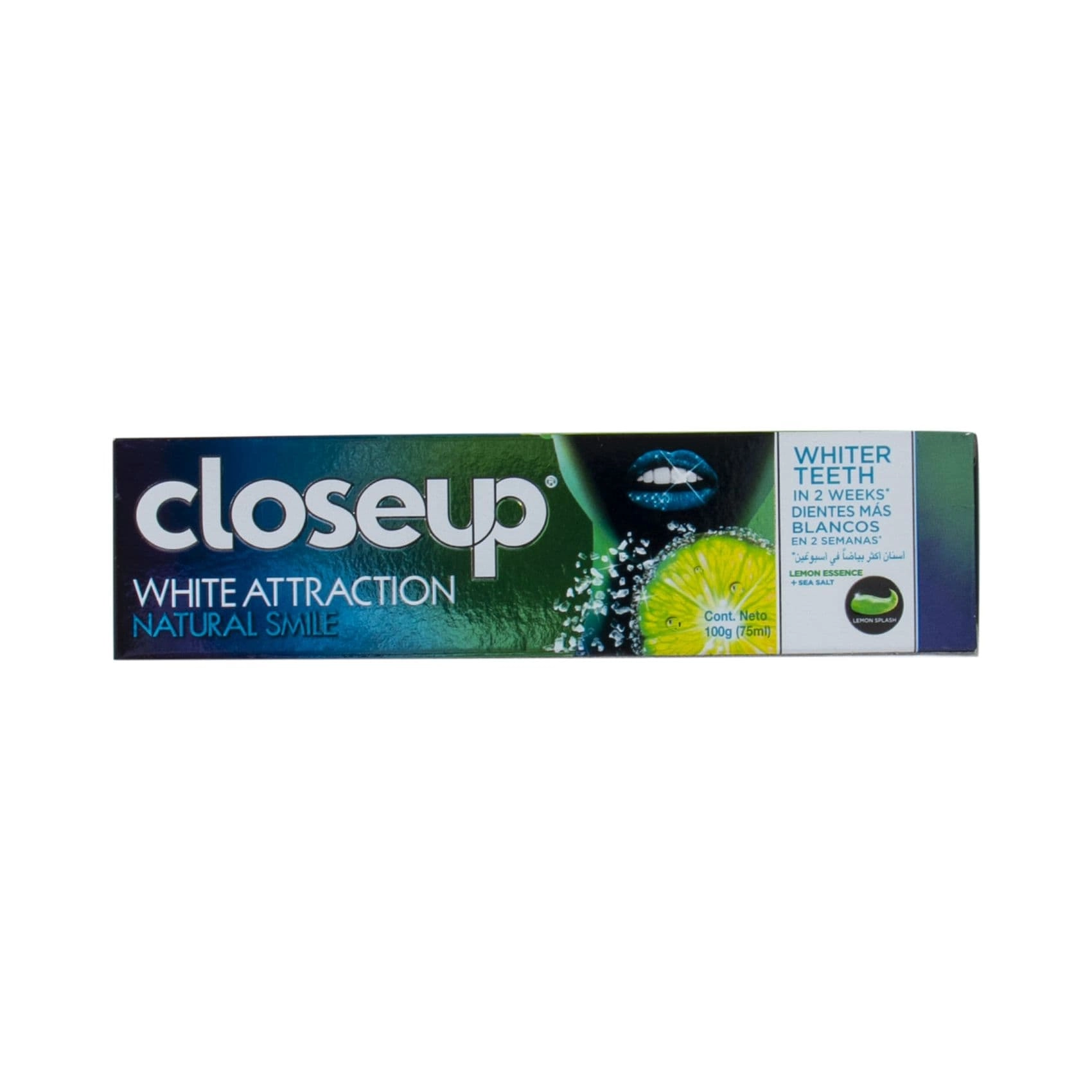 White Attraction Lemon Essence + Sea Salt Toothpaste 75 ml