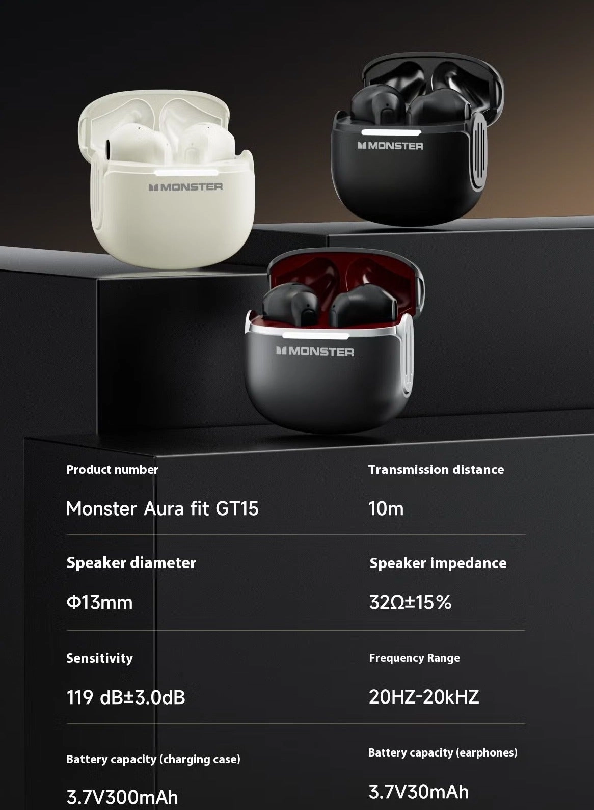 Aura fit GT15 Wireless Headset