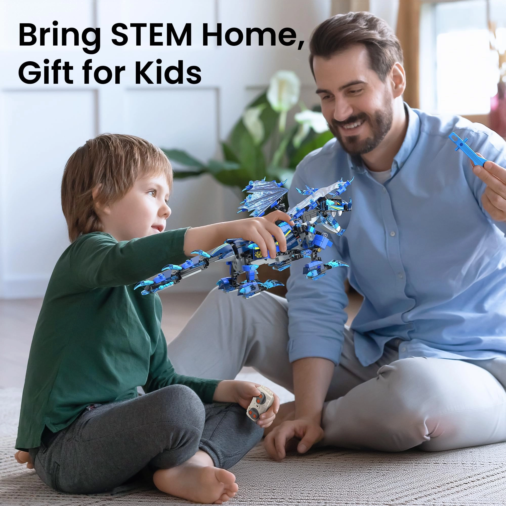 dragon building kit - 549 pcs