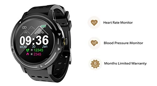 SB-163 - Bluetooth Fitness Watch Full Touch Screen