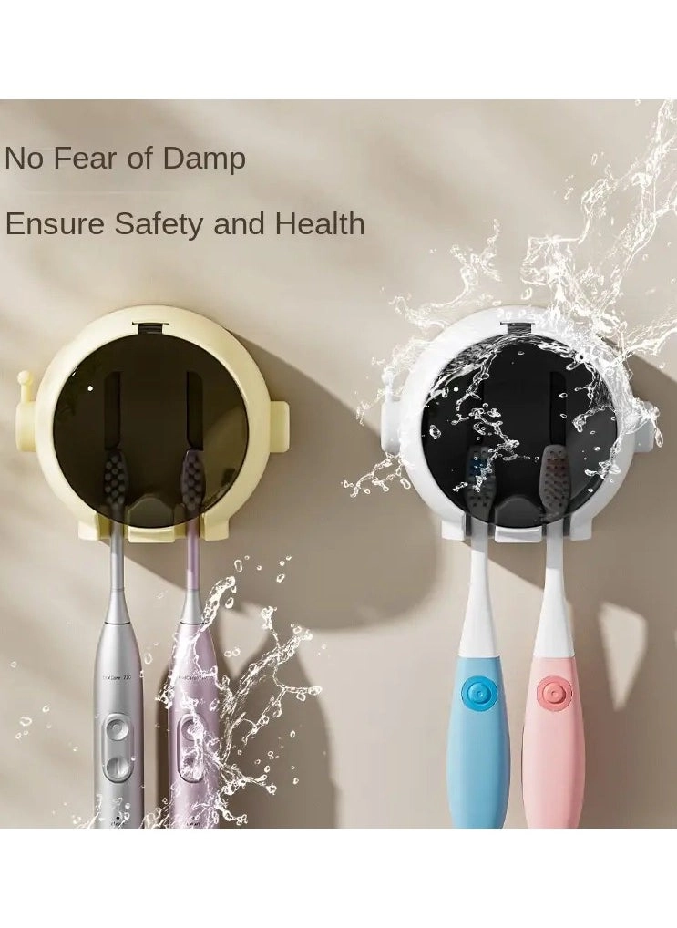 Wall-Mounted Toothbrush Holder
