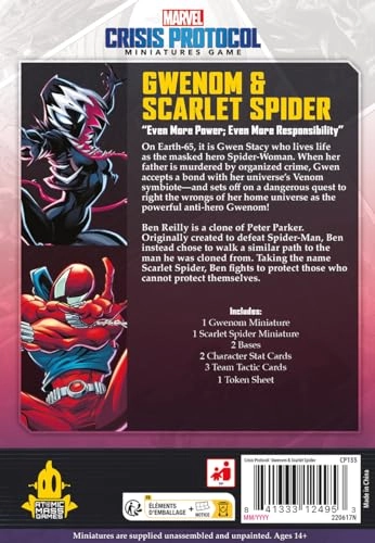 Gwenom + Scarlet Spider - Marvel: Crisis Protocol