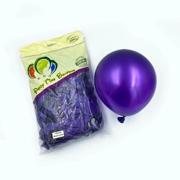 Party Time Trading LLC Std Assorted Latex Balloon - 100CT