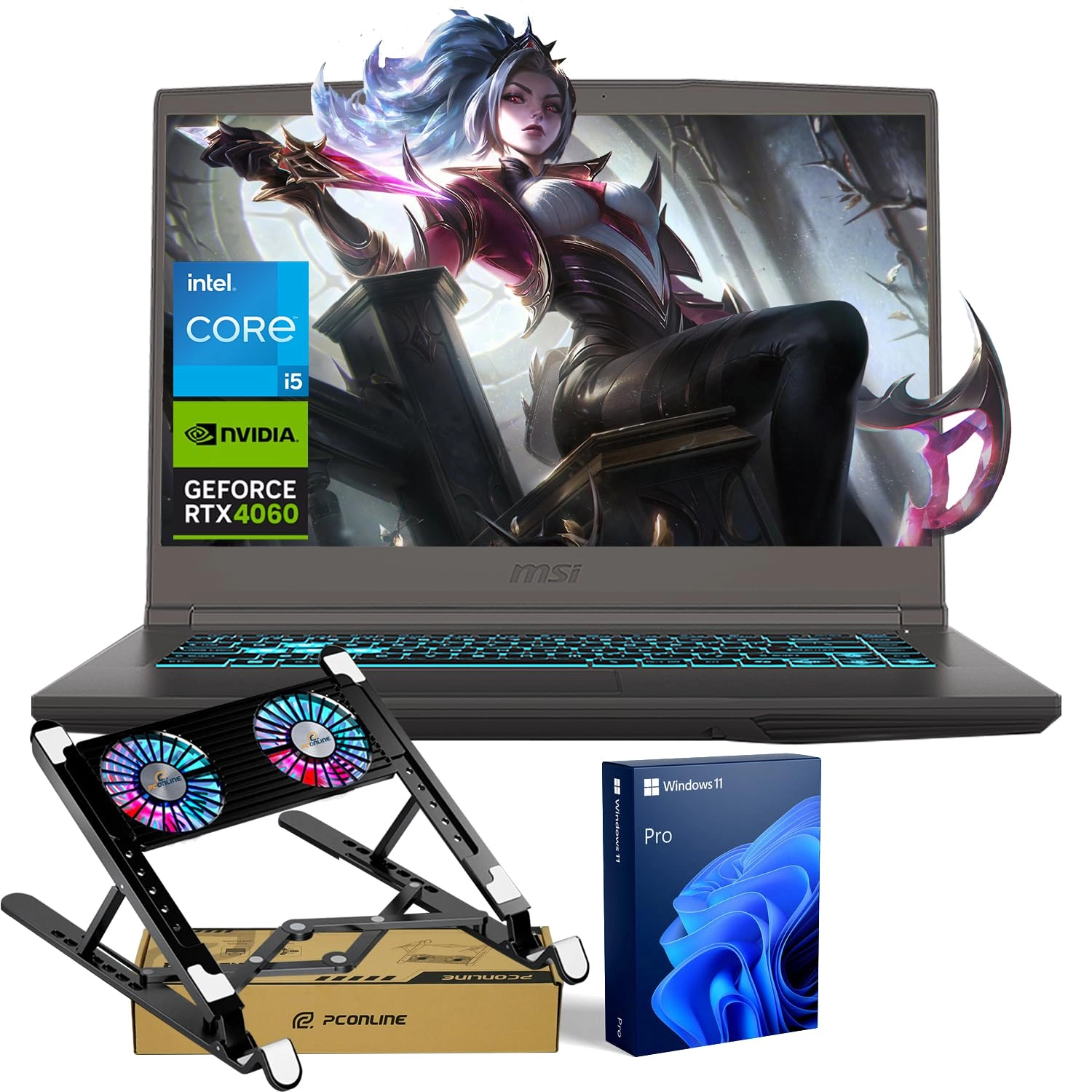 Micro-Star INT'L CO., LTD. B13VF - 15.6'' Core i5-13420H 32GB DDR4 1TB SSD