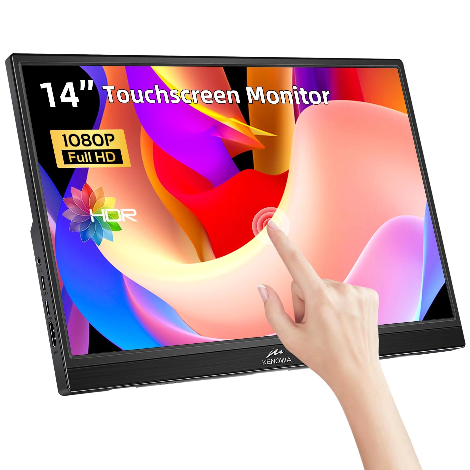 Kenowa Portable Monitor - FHD 1080P 14 Inch