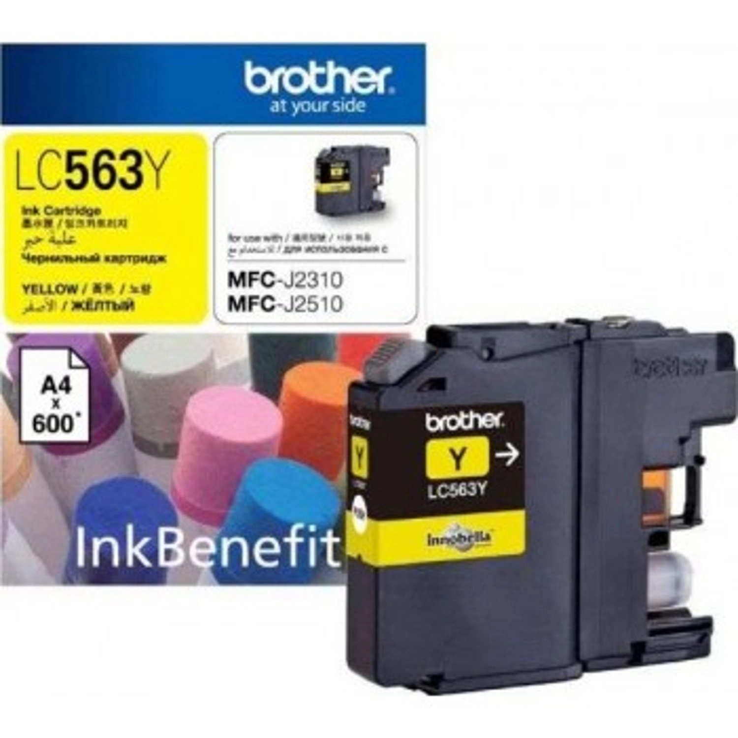 Brother LC563Y Standard Yield Yellow