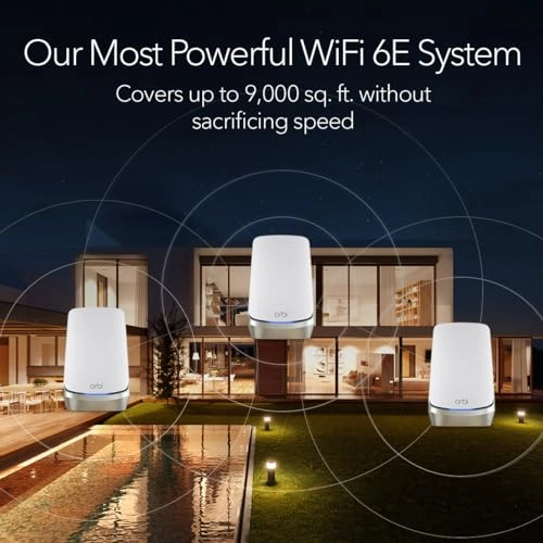 Orbi 960 Series - WiFi 6E Router + 2 Satellites