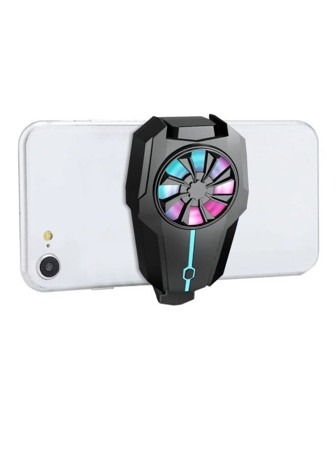 SYOSI Mobile Phone Cooler Fan - LED RGB USB