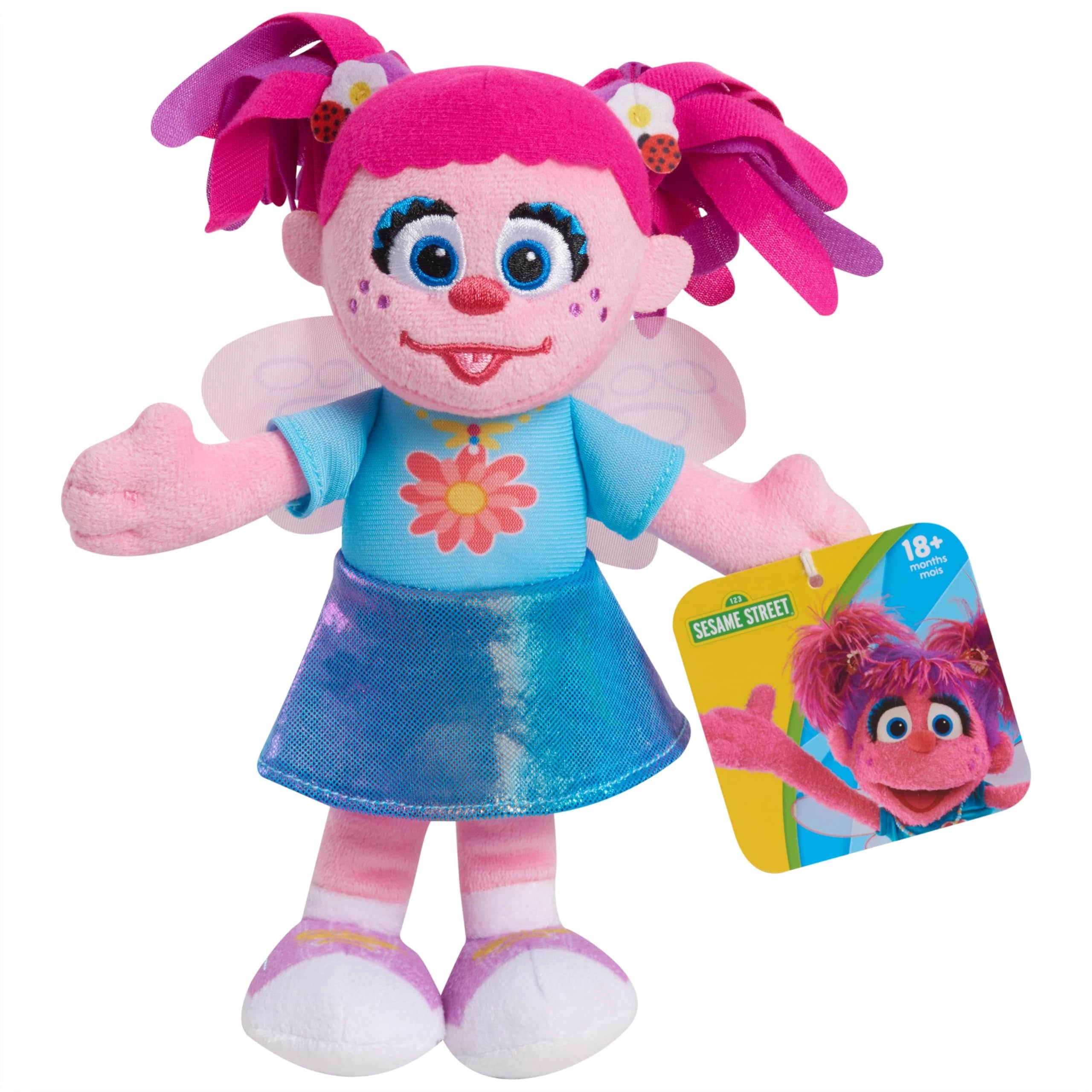 Just Play Abby Cadabby - 8-inch Sustainable Plush