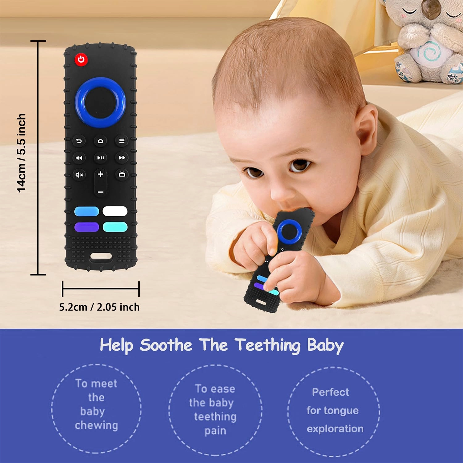 Remote Control Teether - Silicone