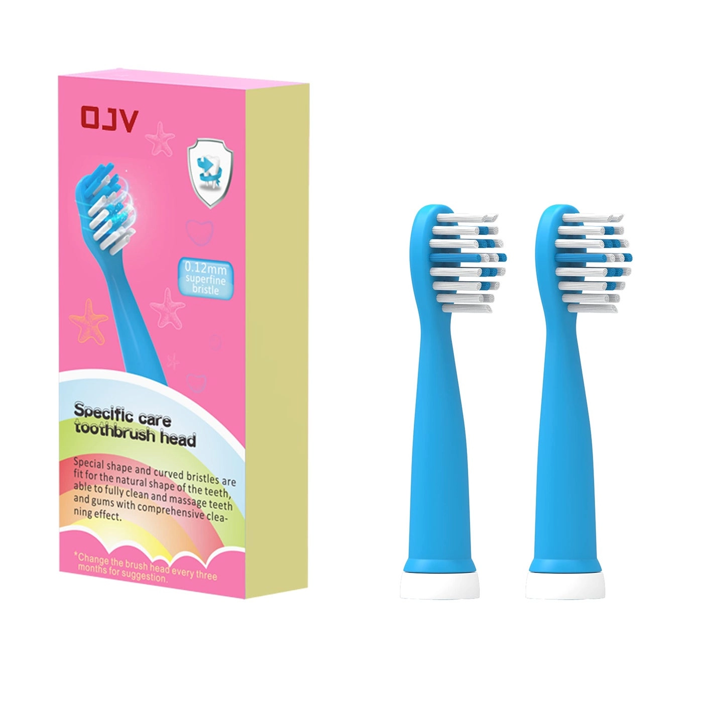 OJV Toothbrush Heads - 2 Pack for 8620 8630