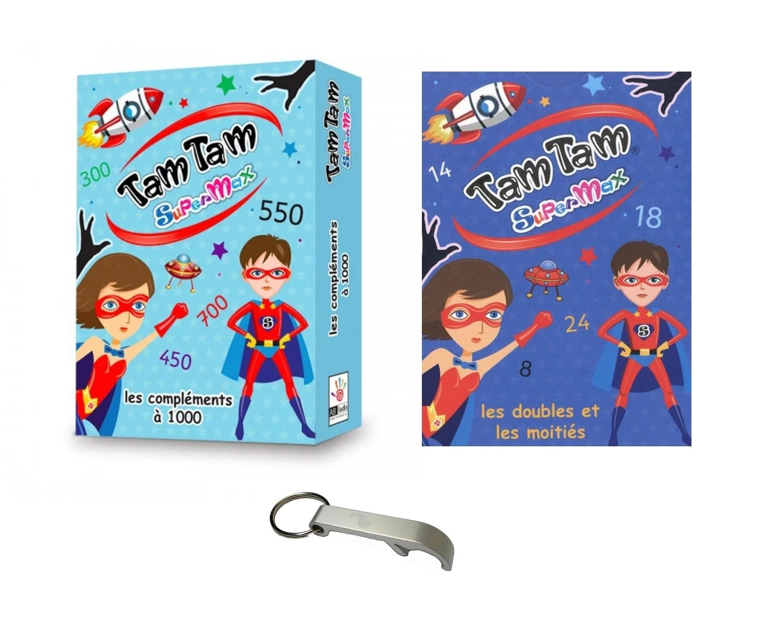 Tam Tam Safari - CP Lv 2 + Multimax Multiplication Tables - Lv 2 + Decaps (French)