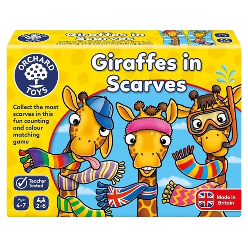 Giraffes in Scarves - 4 years to 7 years 38 pieces