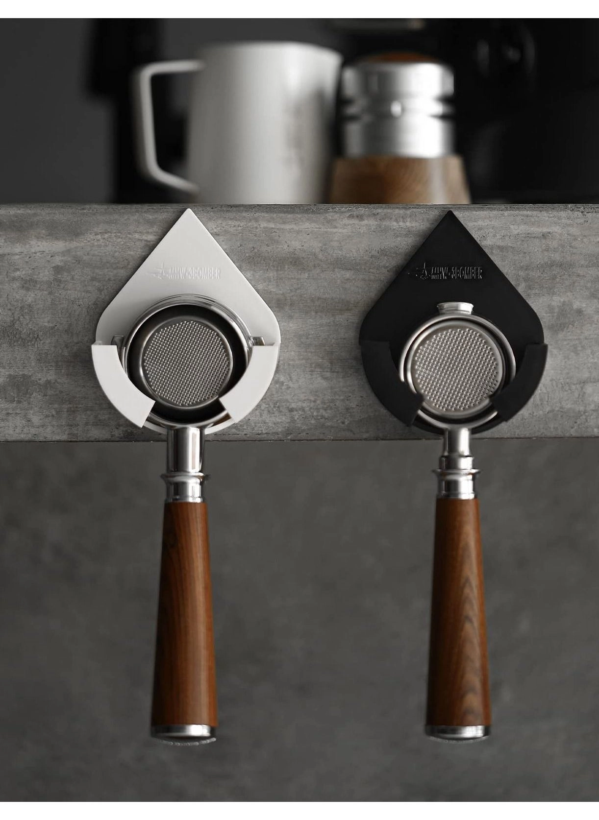 Coffee Portafilter Wall Rack Holder