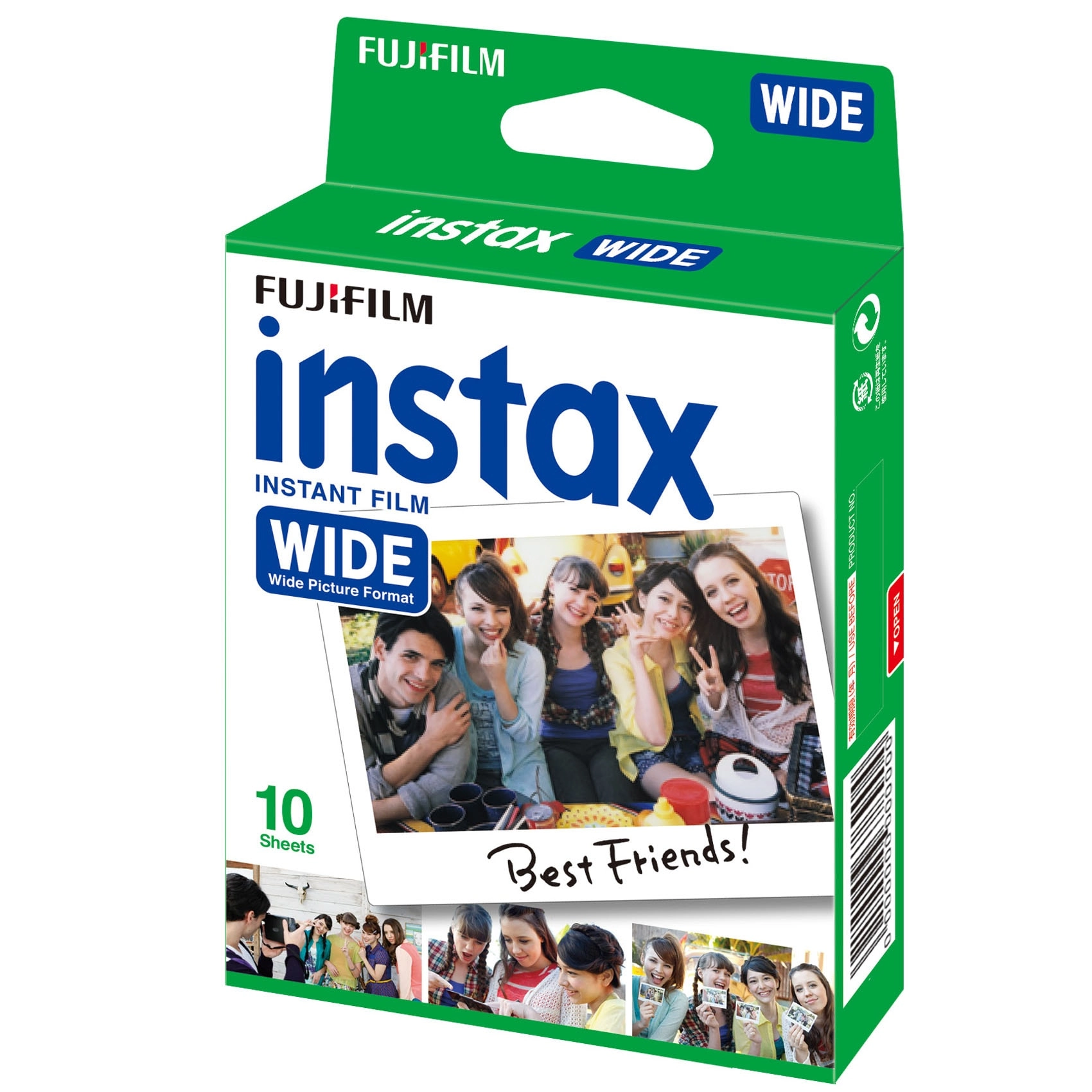 Instax Wide Film - 10 sheets 8.6 cm x 10.8 cm