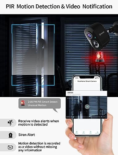 Outdoor Wireless Security Camera 2K