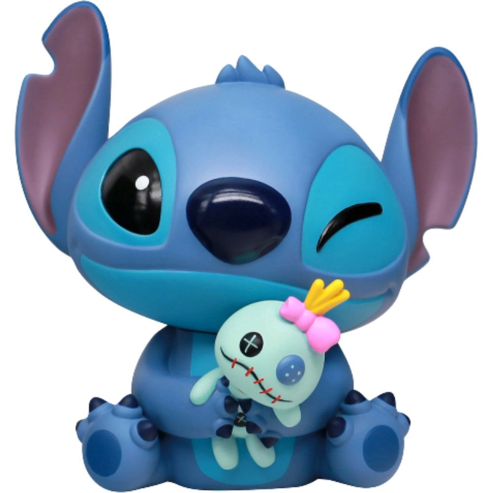 Monogram Stitch Figural Bank - PVC