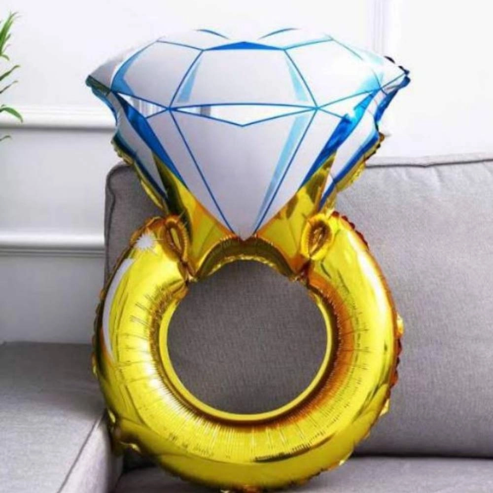 Diamond Ring Balloon - Pack of 1 Bachelorette Party