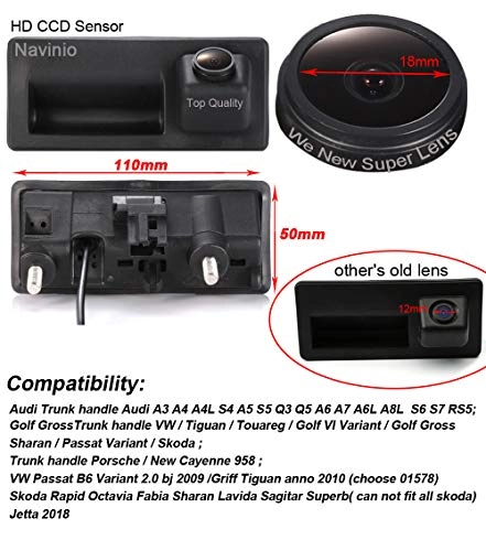 3rd Brake Light Reversing Camera - 1280*720 Pixels