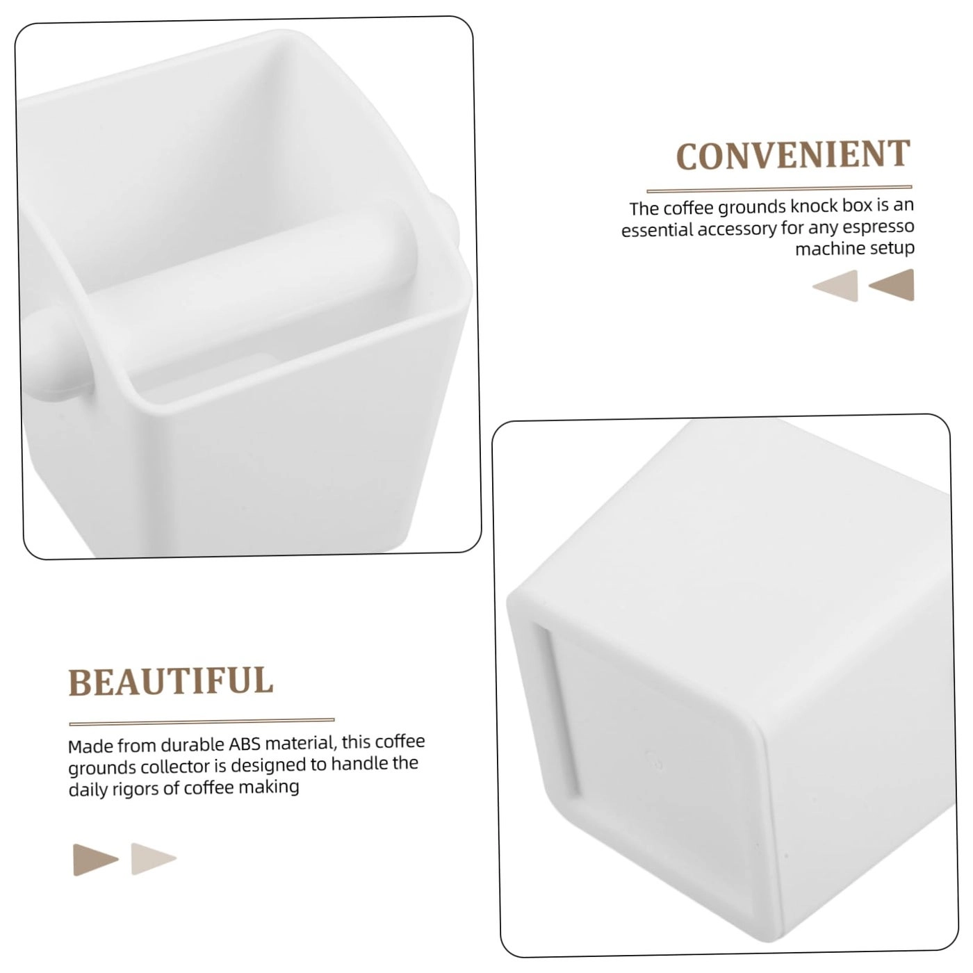 Coffee Grounds Collector Bin - Large capacity