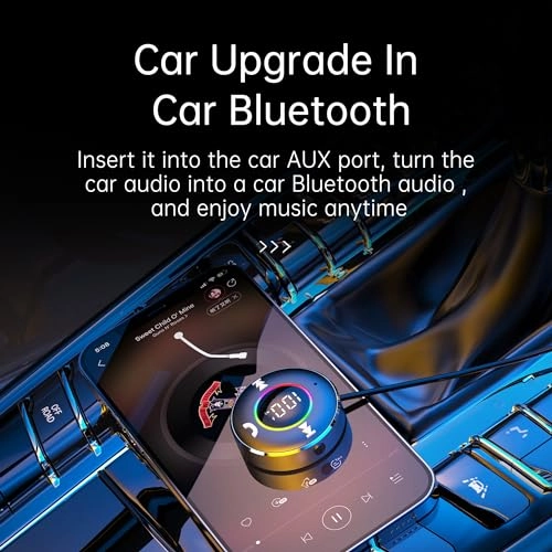 Bluetooth Receiver - Bluetooth 5.3 AUX 250mAh rechargeable battery