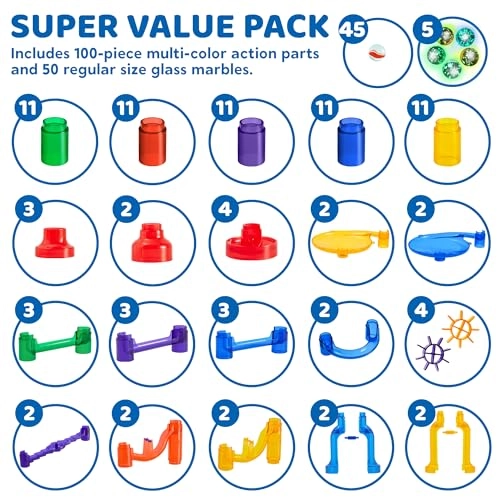 Ball Circuits - 3 years and up 150 pieces
