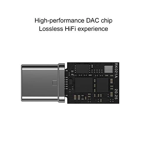 3.5mm Female to USB-C/Type-C Male HIFI Decoding Headphone Amplifier