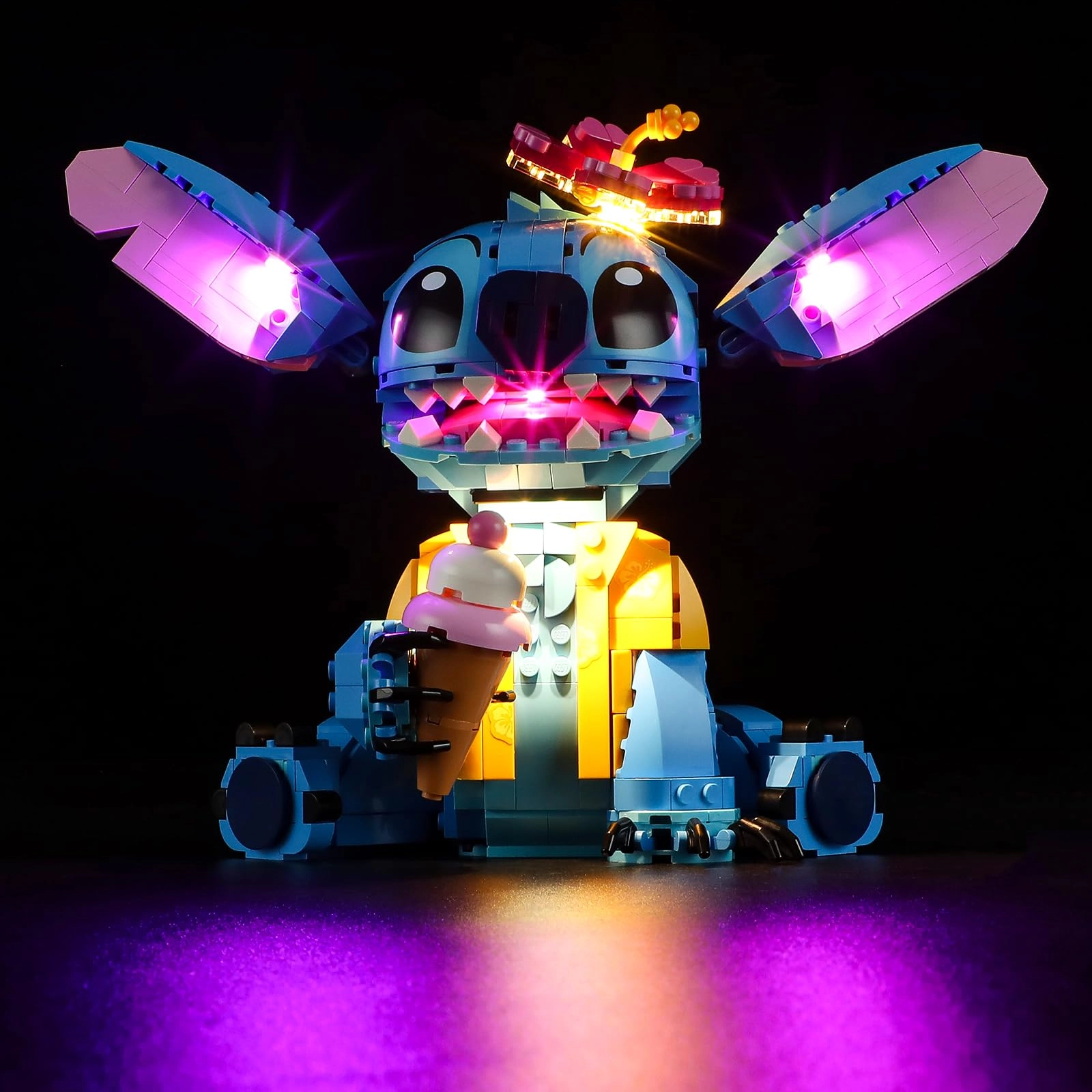 GEAMENT LED Lighting Kit for LEGO Stitch 43249