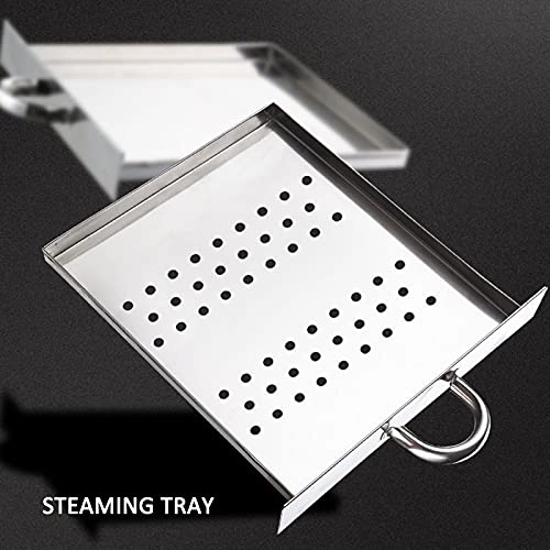 Rice Noodle Roll Food Steamer - 3 Trays Stainless Steel