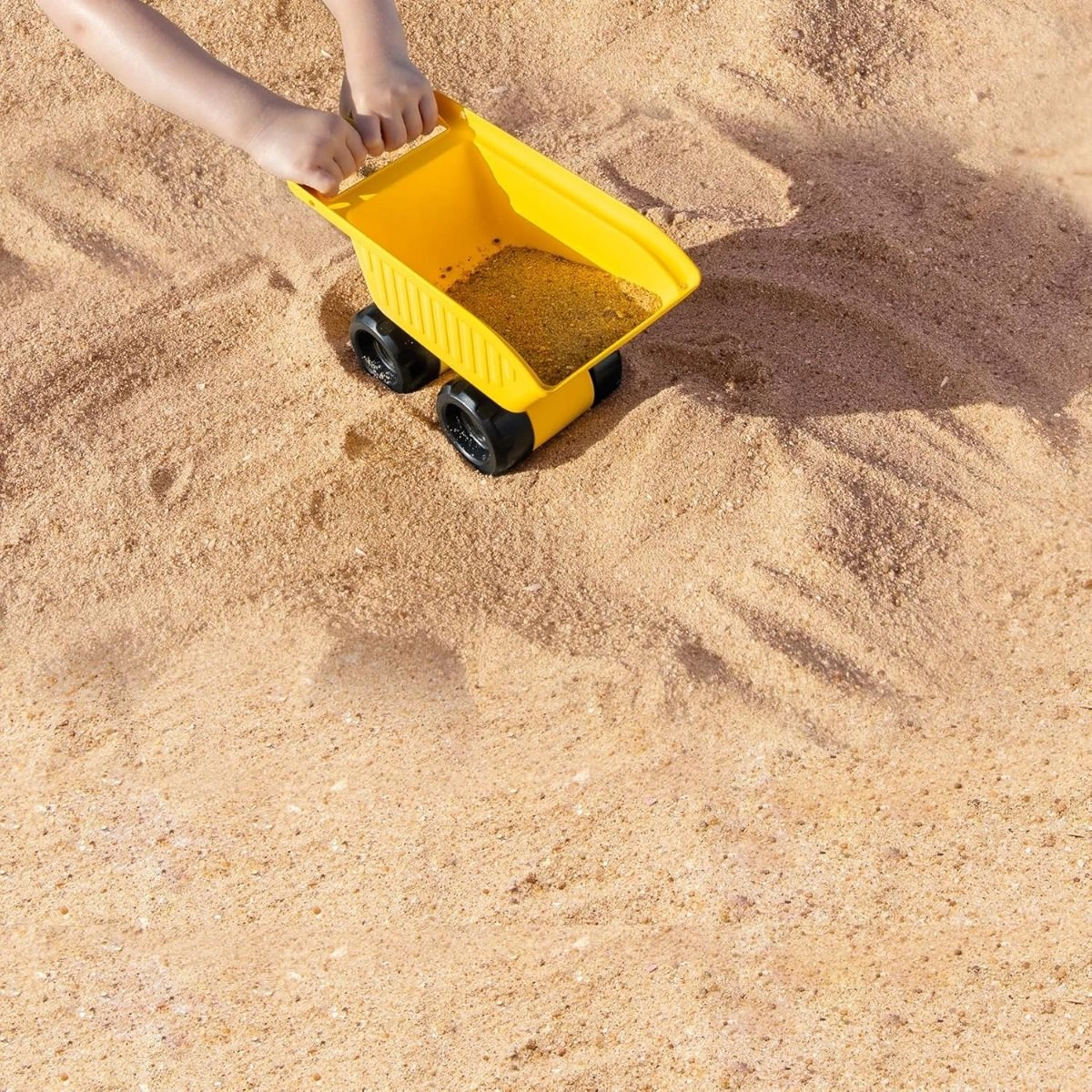 Load & Tote Dump Truck - Yellow Suitable for 18 months & above