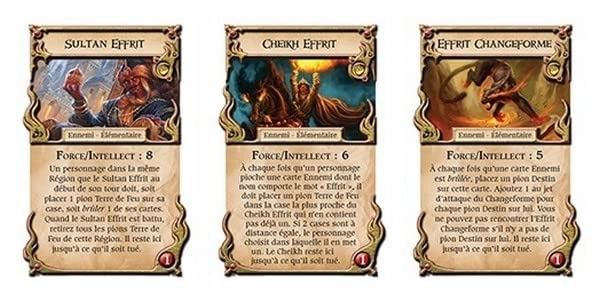 Talisman: Cold Walk + Talisman: Lands of Fire + Bottle Opener (French)