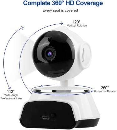 360 IP Camera - 64GB 1080p Night Vision