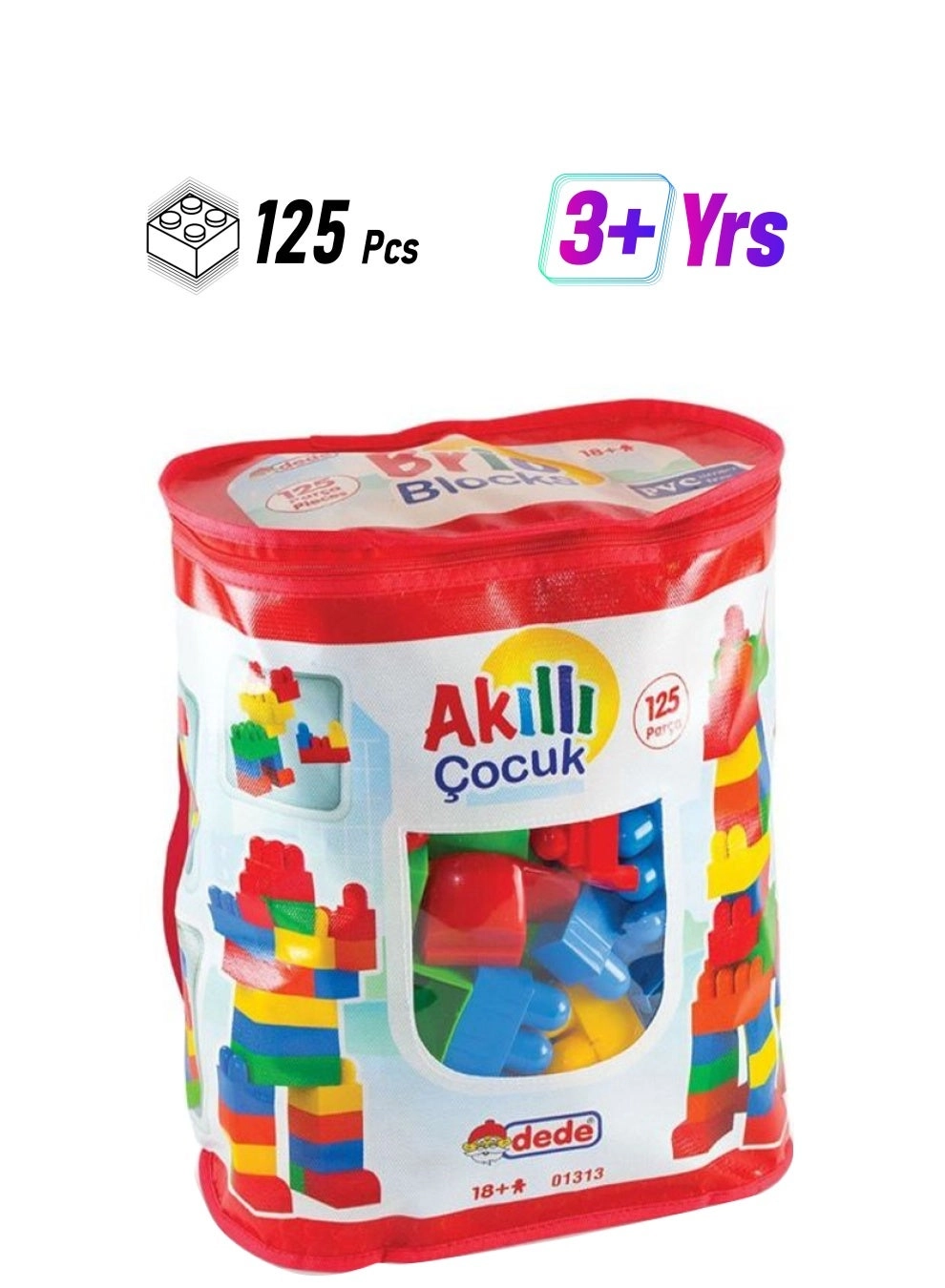 dede Brio Block - 125 pcs