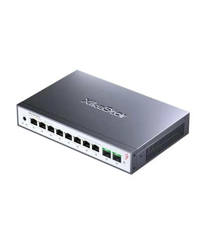 10 Port │ 8x2.5G│ 1x10G SFP+ Managed 10-ports
