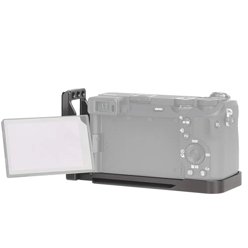 L-Shaped Quick Release Plate - Sony Alpha A6700 Black
